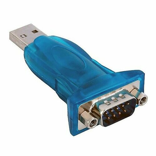 Переходник (FTDI FT232) USB Am to RS232 DB9 M, гайки (ORIENT UAS-012)
