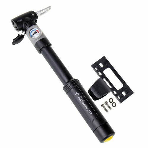Велонасос COMIRON FLY PRO с манометром литой суперпрочный ABS корпус-моноблок 245240мм 7 бар шток сталь 8 мм 1298₽
