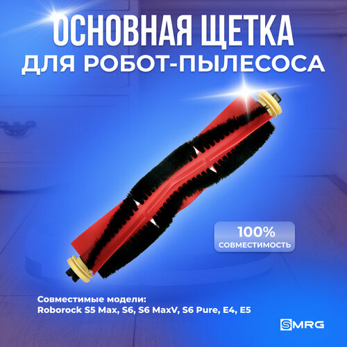 Основная щетка для робота пылесоса Roborock S5 Max S6 S6 MaxV S6 Pure E4 E5 414₽