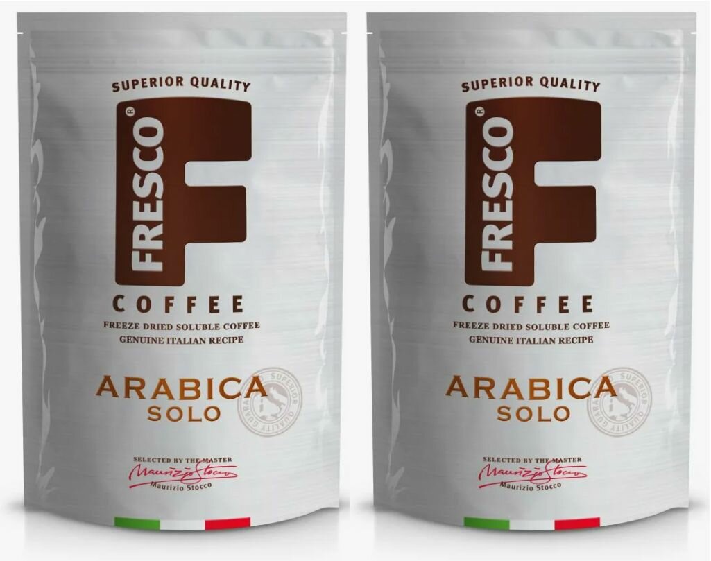 Кофе растворимый Fresco Arabica Solo 75г м/уп - 2 пачки