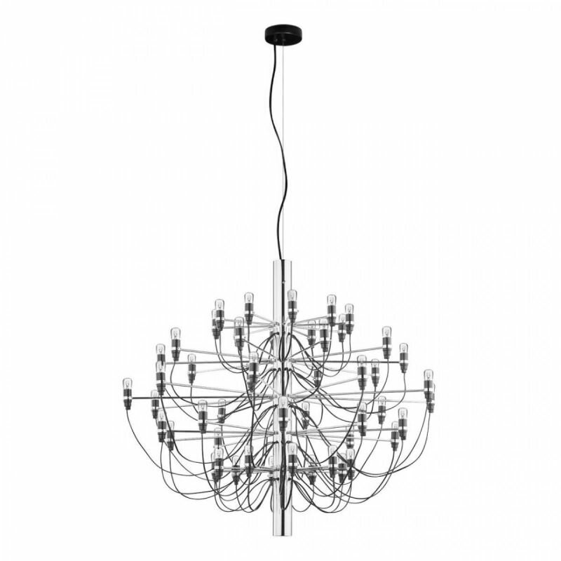 Подвесная люстра Loft IT Gino 10196/1000 Chrome, Светодиодная, E14, Металл/Хром, Испания