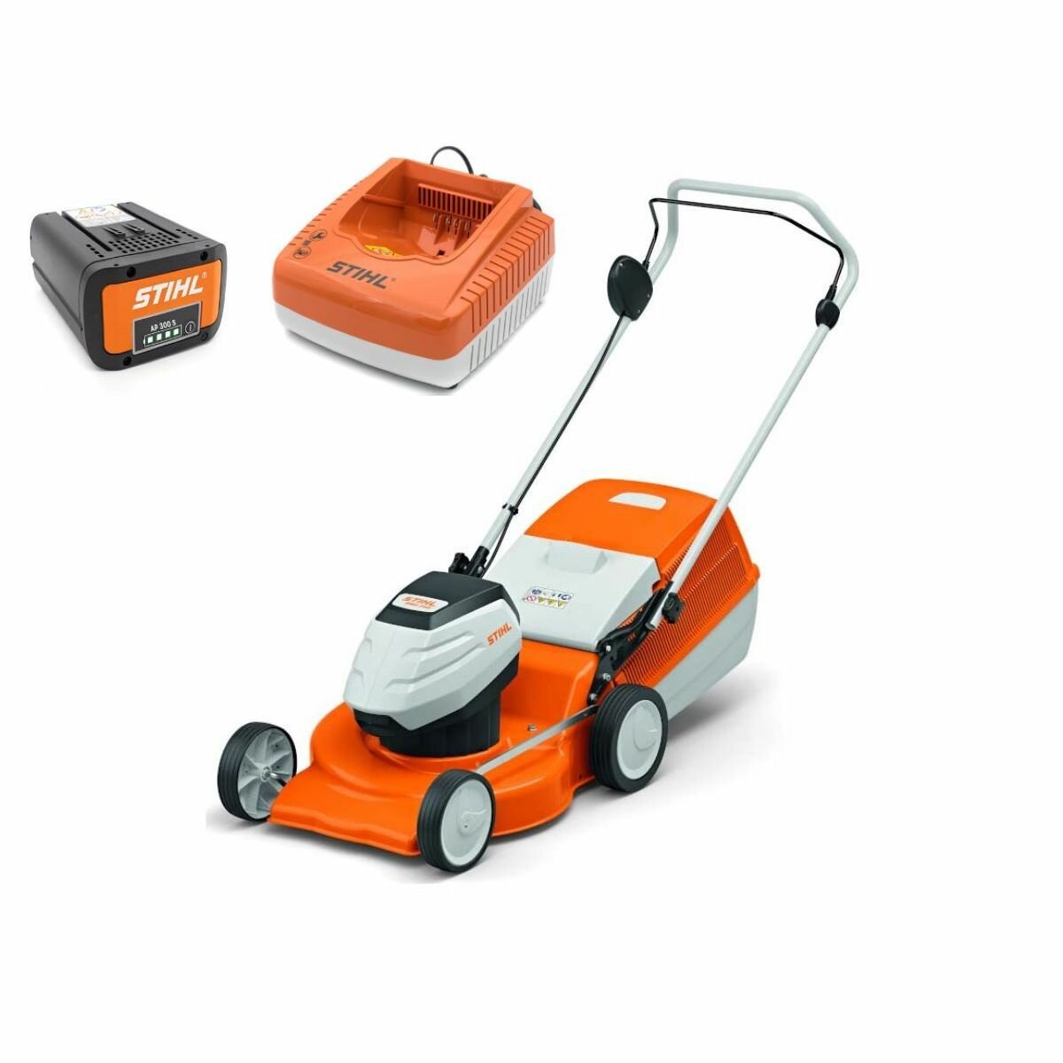 Аккумуляторная газонокосилка STIHL RMA 253 51 см  1акк  AP 300S и З У AL 300 