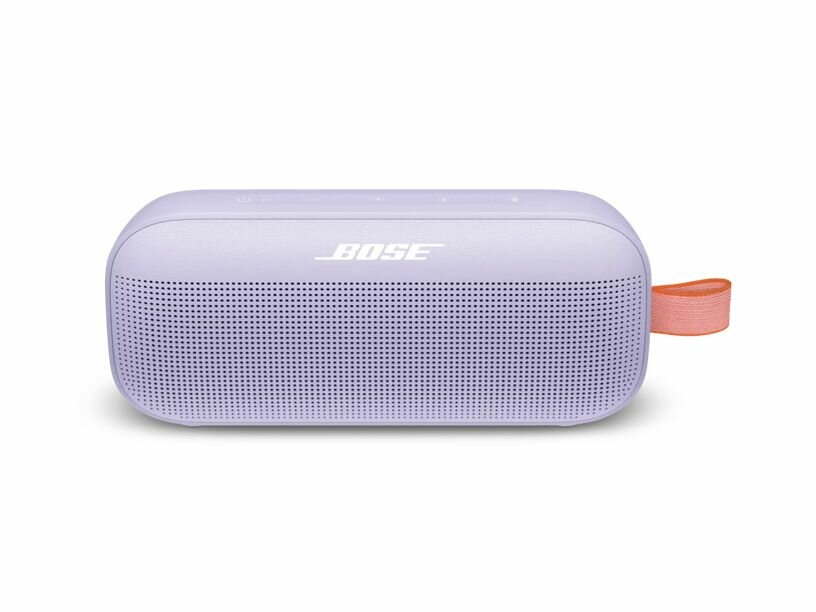 Bluetooth-колонка портативная Bose SoundLink Flex Wireless Speaker с влагозащитой. Цвет: нежный сиреневый