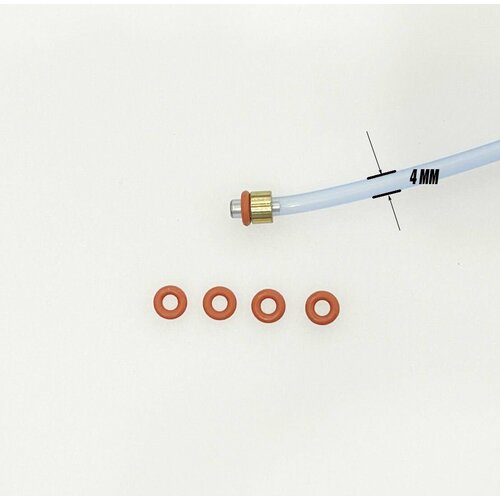 Уплотнители на тефлоновую трубку для кофемашин Nivona, Jura, Bosch, Melitta 5 штук