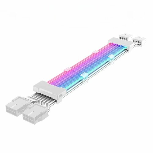 Abdo ARGB Удлинительный кабель питания 24-контактный, 2X8pin White