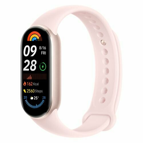 Фитнес-трекер Xiaomi Smart Band 9 1.62", розовый / розовый [bhr8345gl]