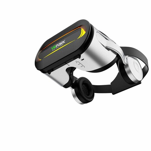 3D очки Virtual Reality PARK J60 виртуальная реальность для видео и игр (Android, IOS), Черный+Белый