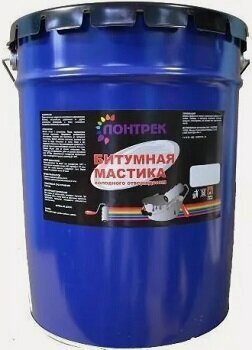 Изображение товара Мастика Битумная Лонтрек 20л Холодного Отверждения / Lontrek.