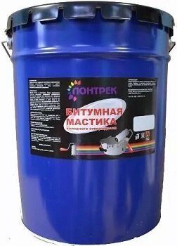 Мастика Битумная Lontrek 2л / Лонтрек. фото