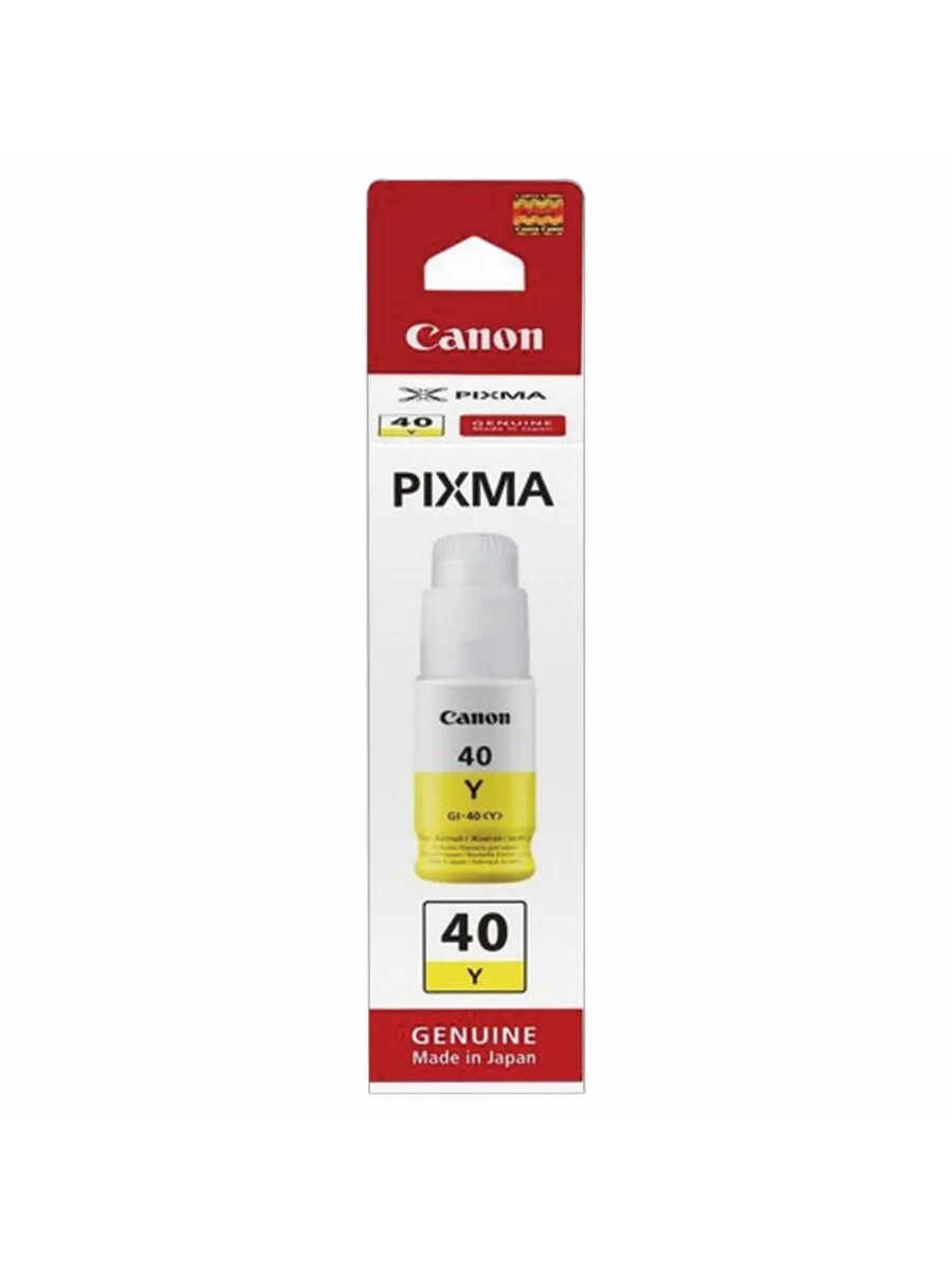 Картридж Canon GI-40 Y для G5040/G6040. Желтый. 7700 страниц. - фото №3
