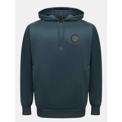 фото Худи ea7 emporio armani, размер m, , бирюзовый