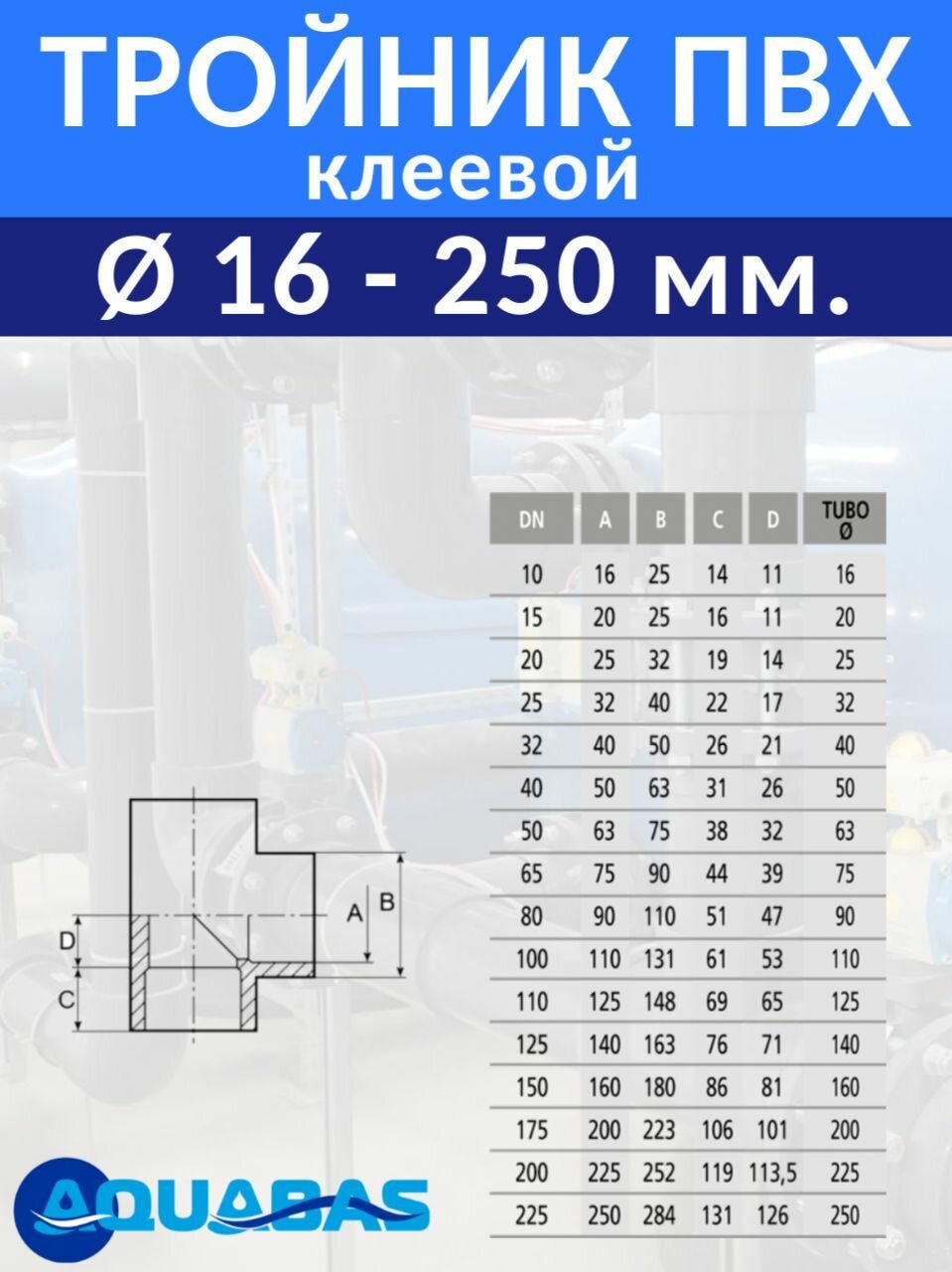 Тройник 90 ПВХ D140 — фото 1