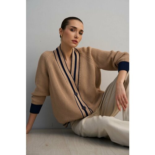 фото Кардиган look7, размер one size, , бежевый