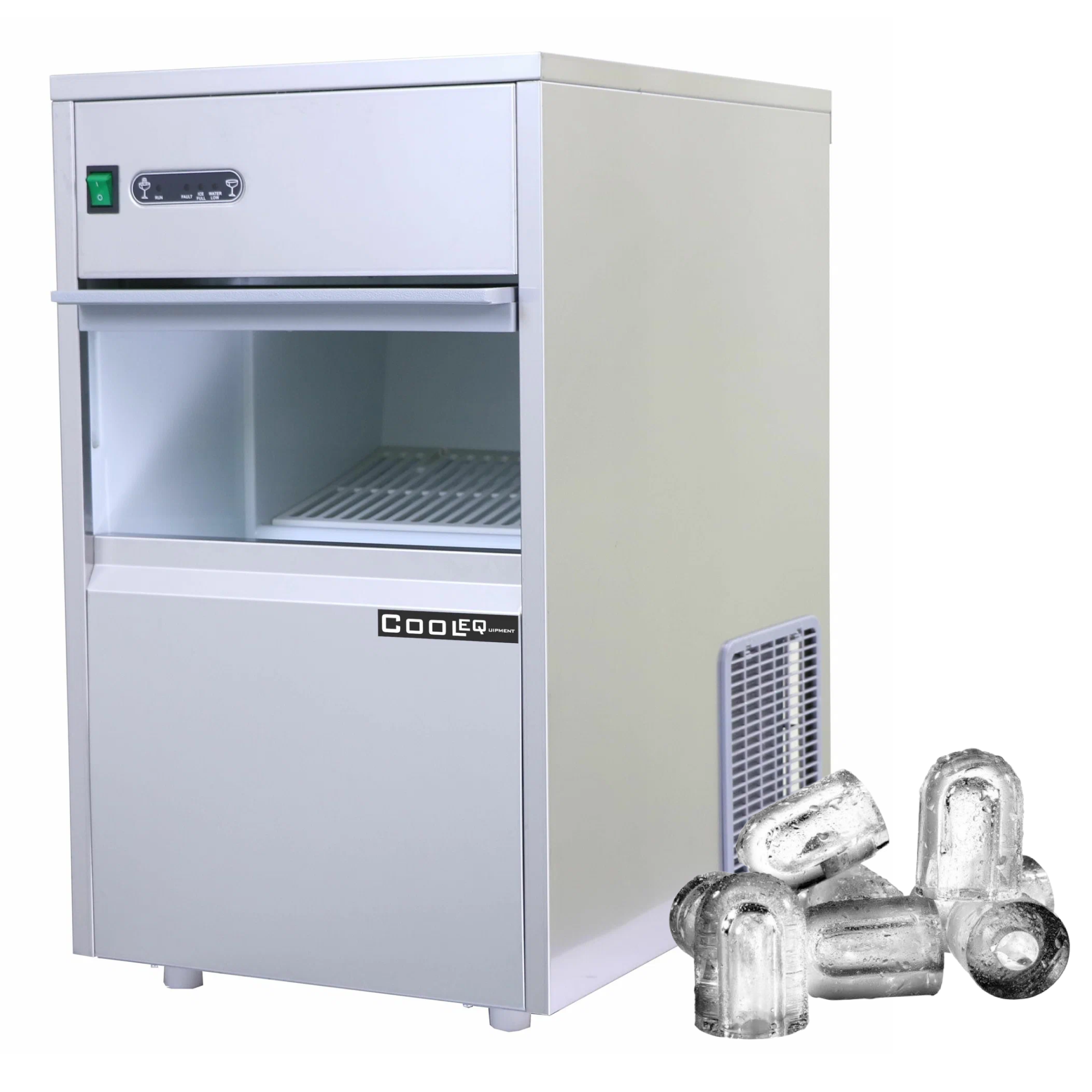 Льдогенератор COOLEQ BF-20B пальчики, 20 кг/сут, проточный, 1 размер льда