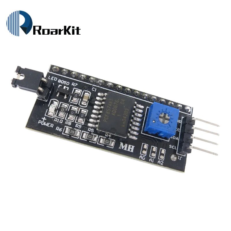 ЖК-дисплей PCF8574 LCD 1602 LCD 1602 синий/Φ 16X 2 дисплей с подсветкой А 5 В для Arduino Diy Kit, IIC Interface