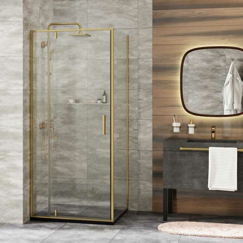 Душевой уголок WasserKraft Aisch 90х80 55P20 - фото №1