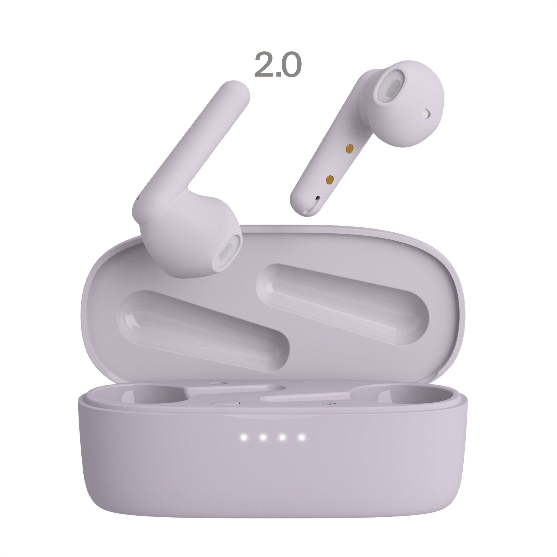 Беспроводные TWS наушники COMMO Loom Earbuds 2.0, Lavender