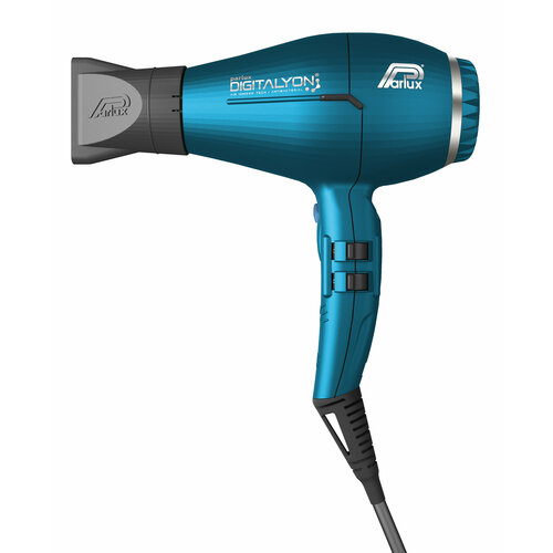 PARLUX Digitalyon Blue, синий, 2400 Вт, ионизация, 2 насадки, провод 3,3 м 0901-Digitalyon Blue