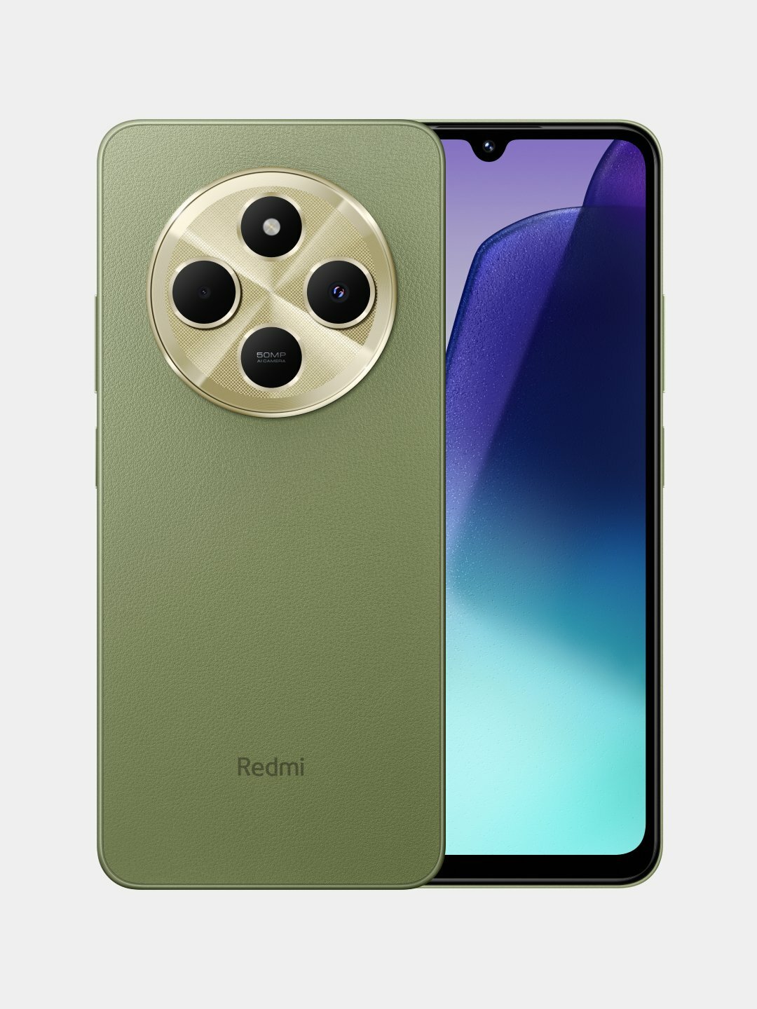 Смартфон Xiaomi Redmi 14C 8/256 ГБ Green, экран 6.88", камера AI 50 Мп