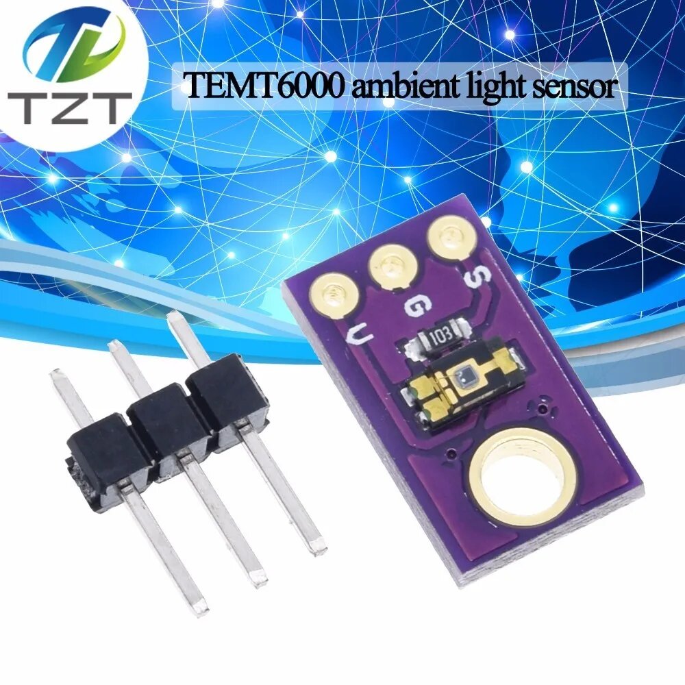 Датчик освещенности TEMT6000 TZT