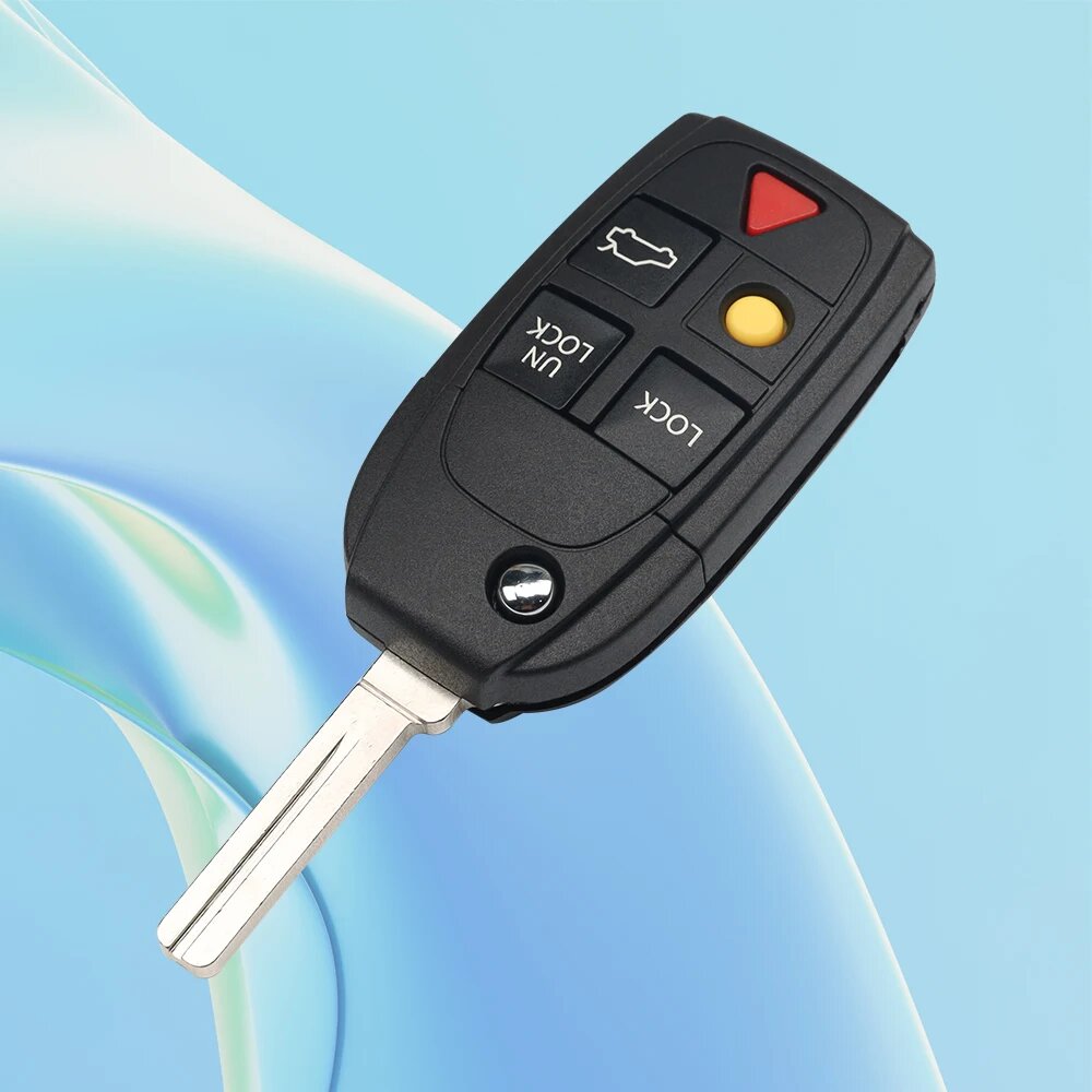 LIXIANG FCC ID: LQNP2T-APU 315 МГц ID48 чип 5 кнопок автомобильный откидной пульт дистанционного управления для Volvo XC70 XC90 S60 S70 S80 V70 2004-2015, Key 315MHz, 1PCS