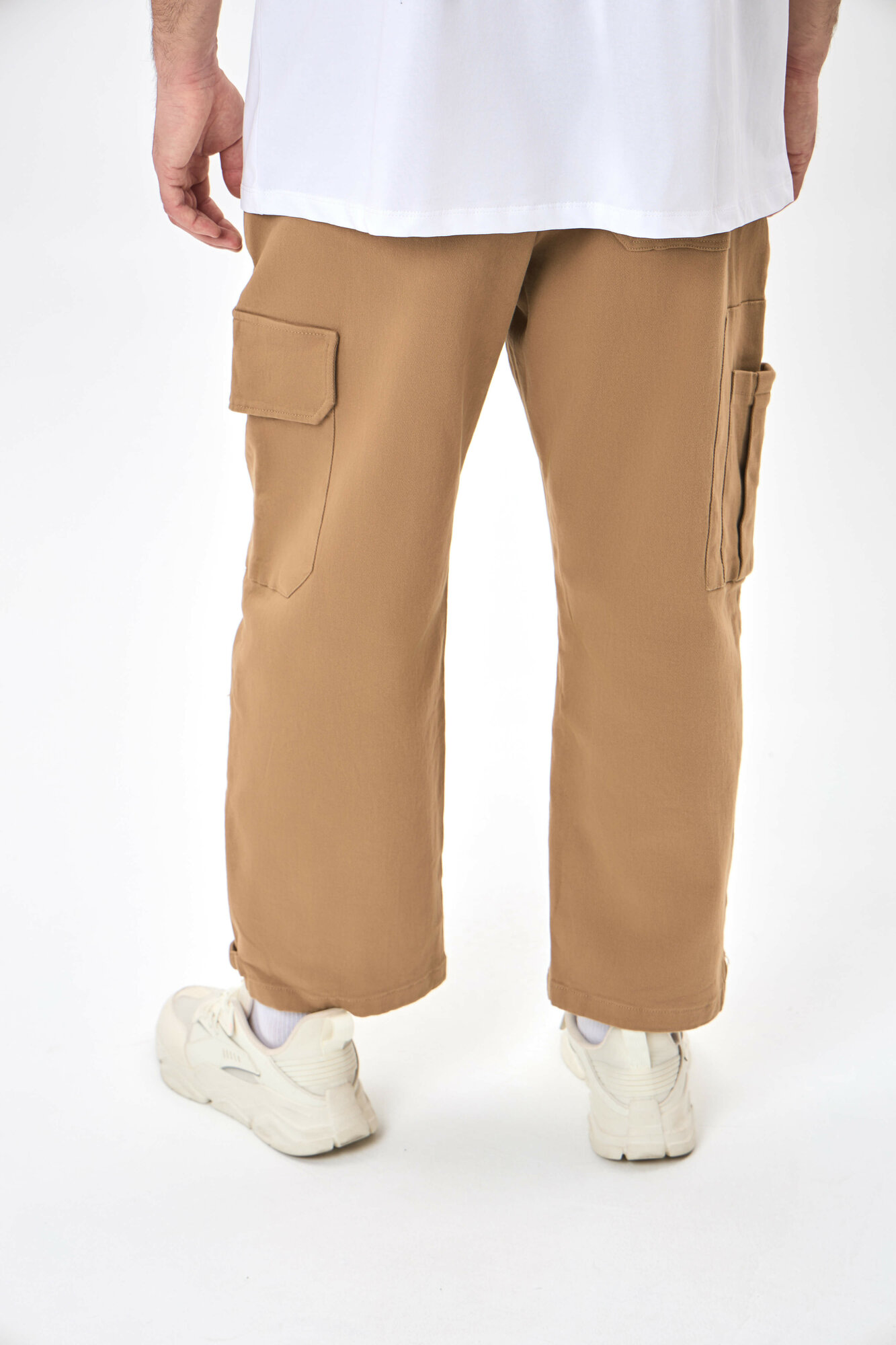 Брюки джоггеры TERRA PRO, размер 29, beige — фото 1