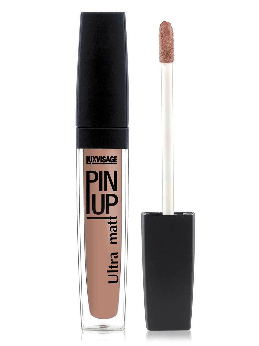 Блеск для губ PIN-UP Ultra Matt, тон 23 LATTE, LUXVISAGE