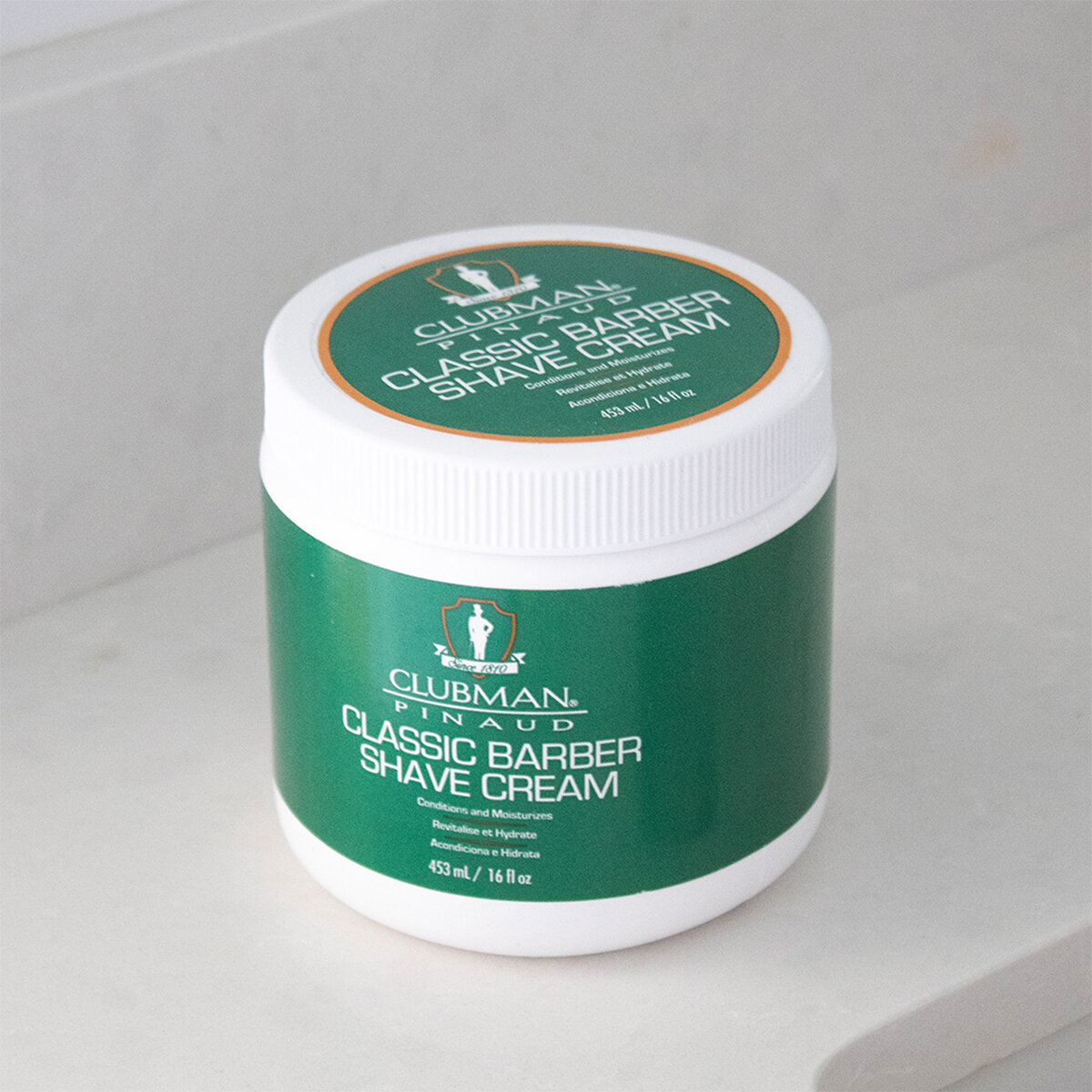 Изображение Clubman Shave Cream Классический универсальный крем для бритья, 453 мл