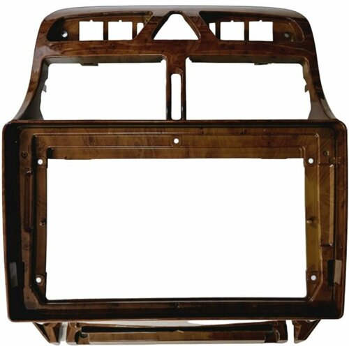 Рамка и проводка Android магнитолы PEUGEOT 307 2002-2011 цвет красное дерево 9 дюймов 3999₽