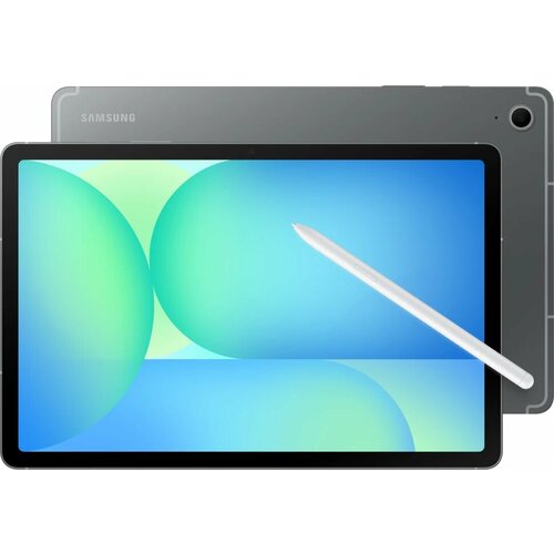 Планшет Samsung Galaxy Tab S10 FE 1580 29 8C RAM8Gb ROM128Gb 109 TFT 2304x1440 5G 1Sim eSIM Android 15 серый 13Mpix 12Mpix BT WiFi microSD 1Tb 8000mAh 45230₽