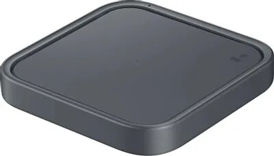 Оригинальное беспроводное зарядное устройство Samsung Super Fast Wireless Charger 15W White EP-P2400BBRGRU, черный — фото 1