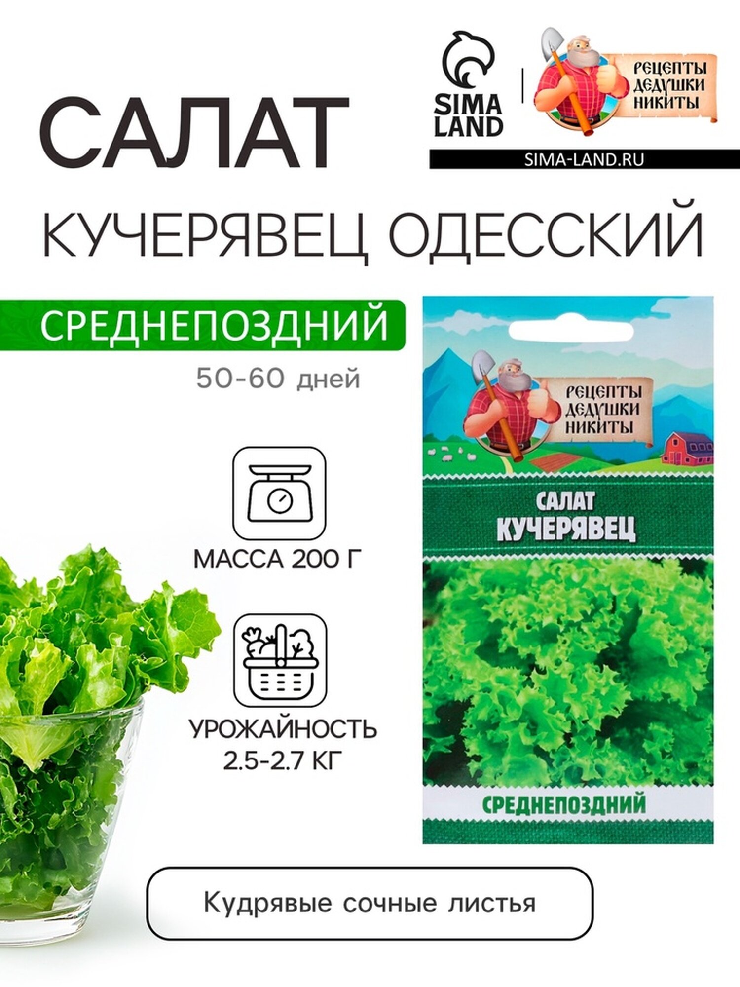 Семена Салат 