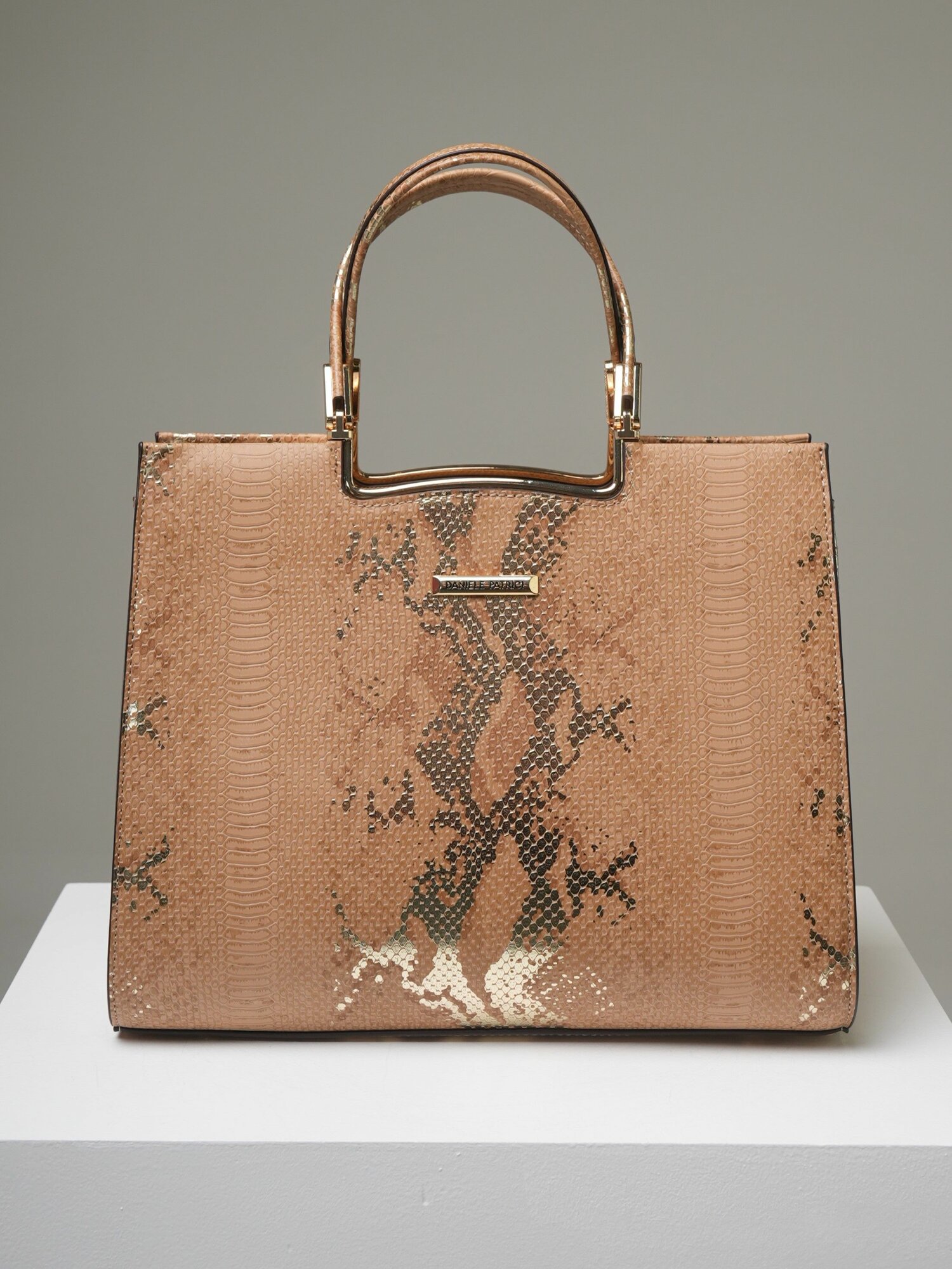Сумка тоут Daniele Patrici, бежевый — фото 1