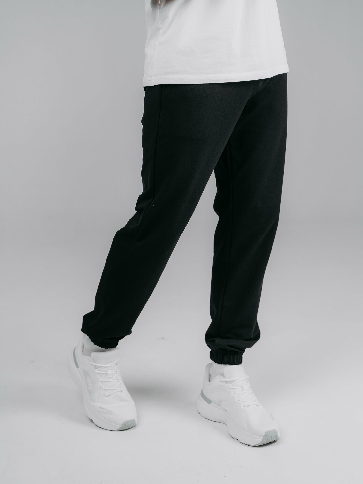 Брюки спортивные GLEBARTY размер 52/176 черный