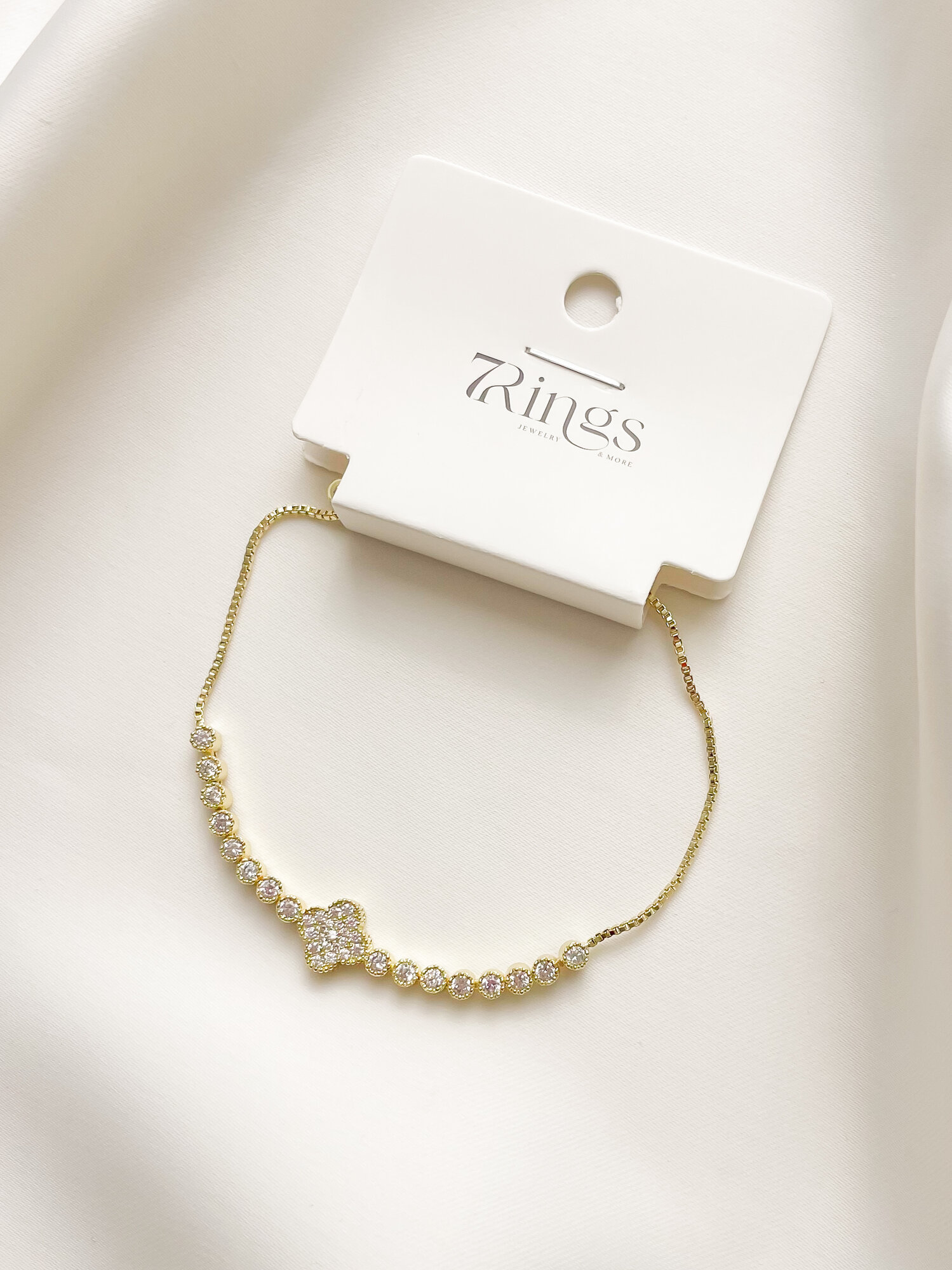 Плетеный браслет, размер 40 см, размер one size, golden — фото 1