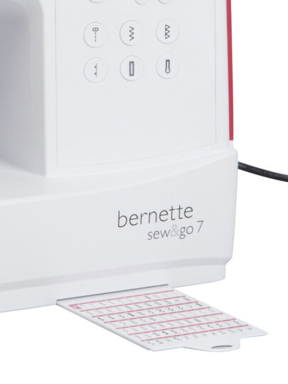 Bernette sew&go7– это компьютерная модель для опытных швей. — фото 1