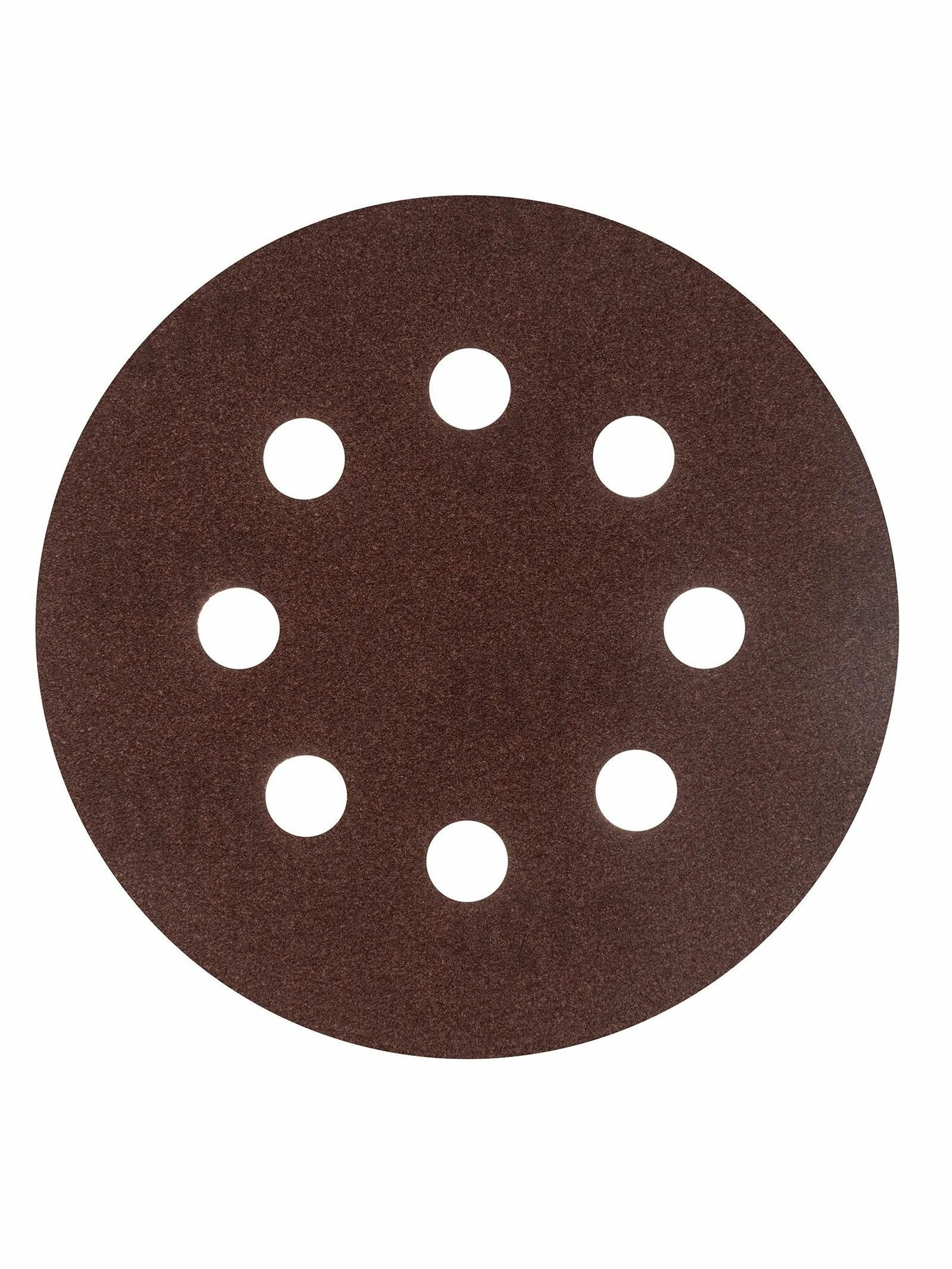 Круг абразивный шлифовальный на ворсовой подложке под липучку перфорированный P 120 125 мм 5 шт Сибртех 738067