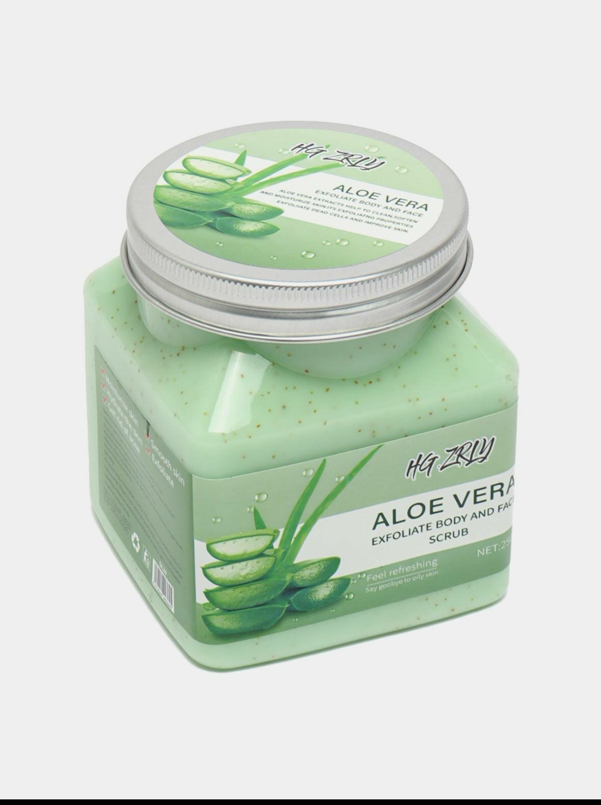 Скраб для лица и тела Phaenna, очищающий, для всех типов кожи