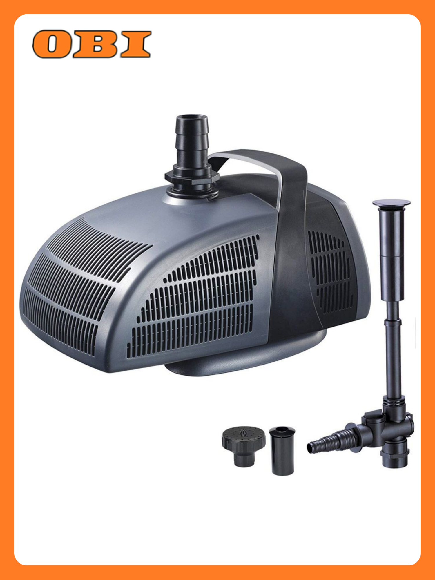 Насос фонтанный Jebao PF-4000 для чистой воды пластик 75 Вт