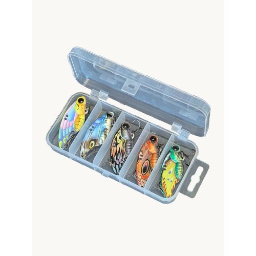 Зимняя блесна цикада на окуня 5 штук