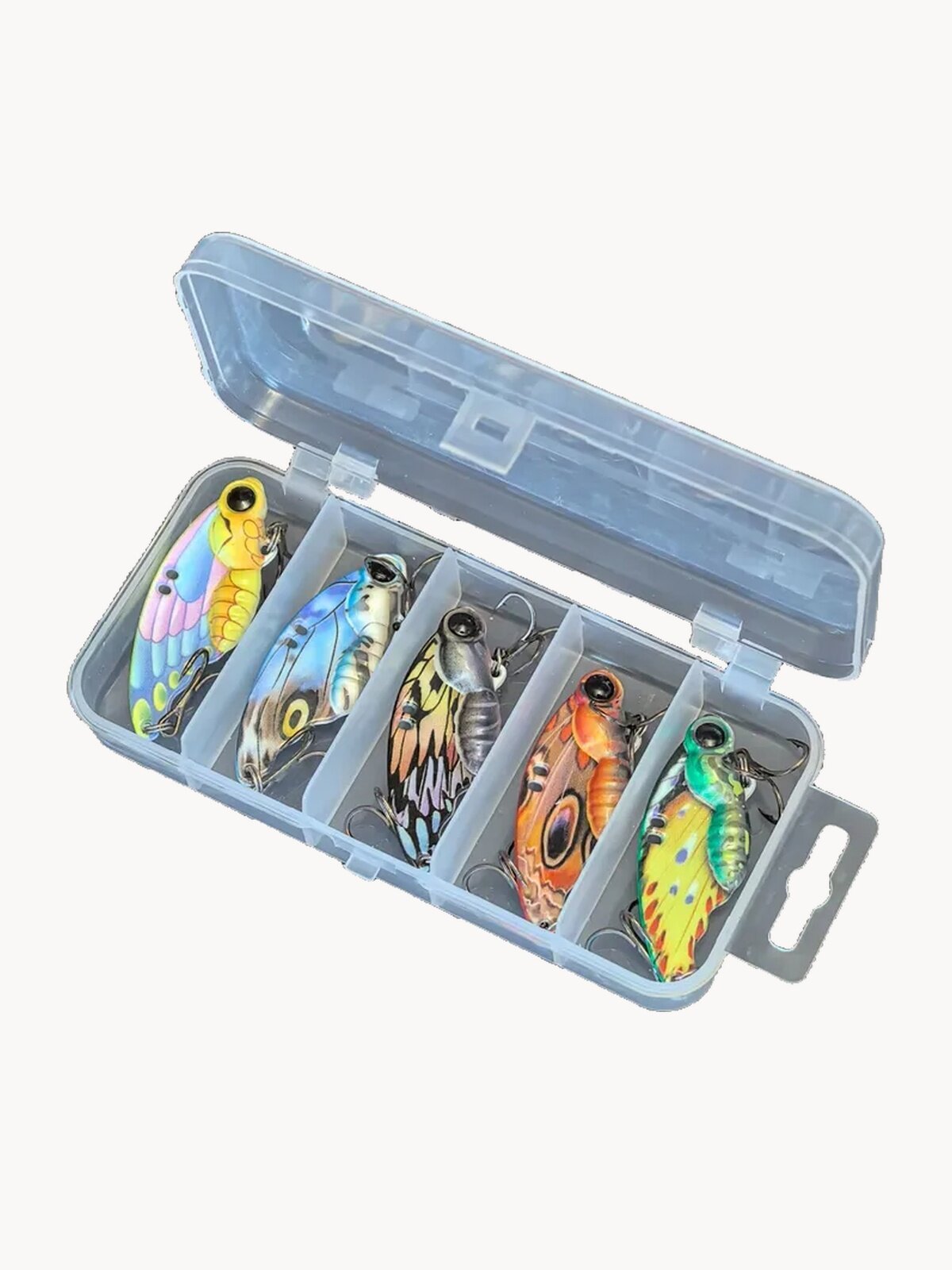 Зимняя блесна цикада на окуня 5 штук