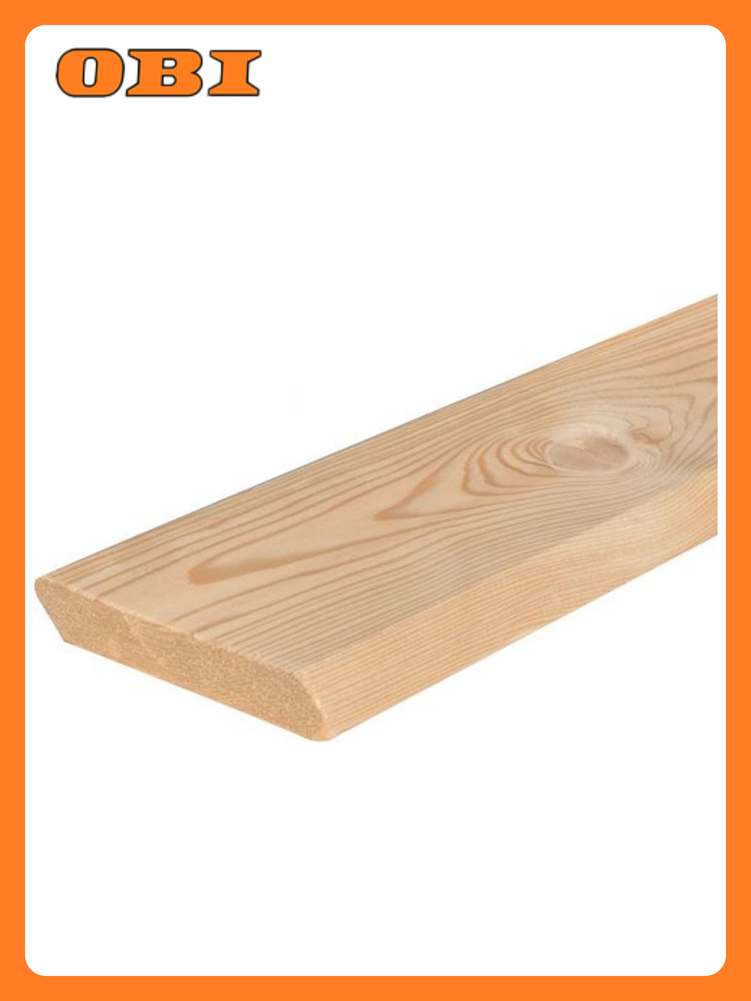 Планкен скошенный илимлесхоз лиственница сорт ВС 2000x140x20 мм
