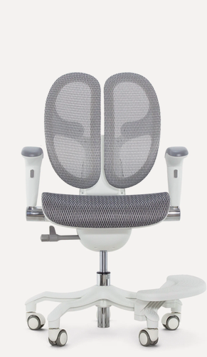 Изображение товара Кресло школьника FALTO ORTO (корсетная спинка, слайдер, подлокотники 3D, сетка, белый)