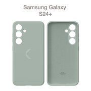 Силиконовый чехол COMMO Shield Case для Samsung Galaxy S24+, Commo Gray