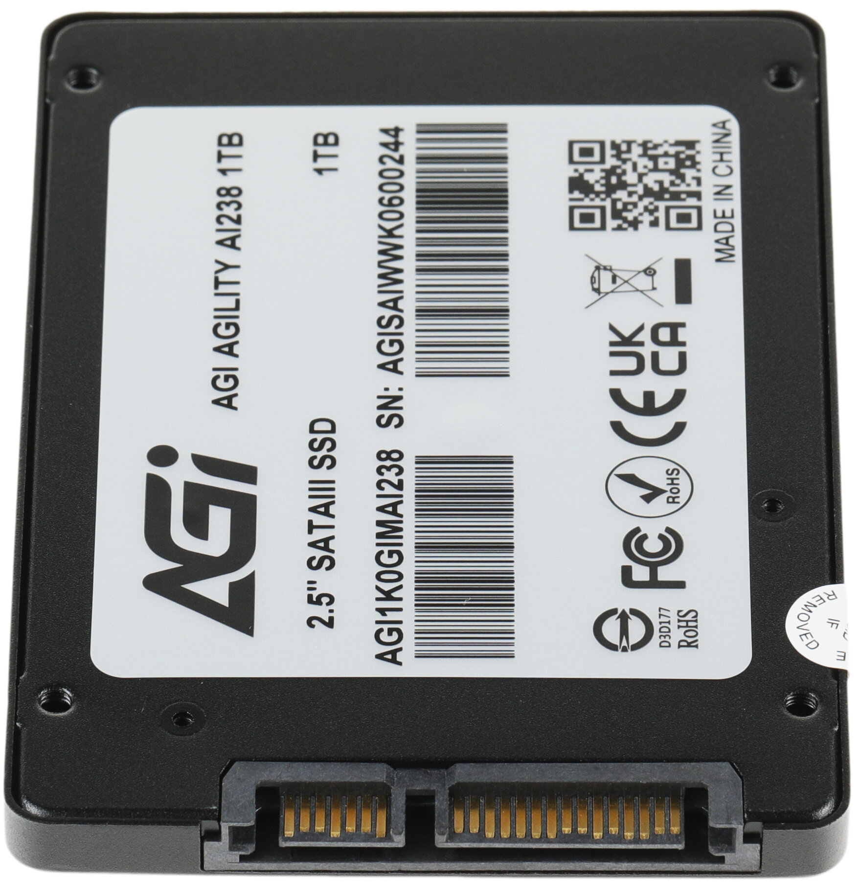 Жесткий диск SSD AGI 1000Gb 2.5" SATA [AGI1K0GIMAI238] - фото №12