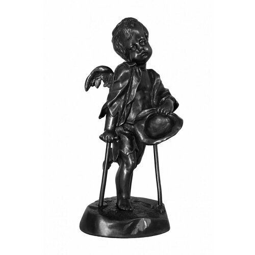 Каслинское чугунное литьё; Статуэтка винтажная 