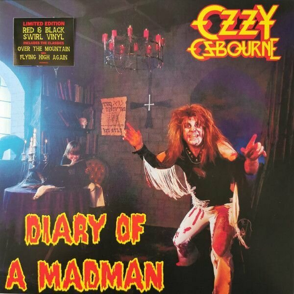 Ozzy Osbourne – Diary Of A Madman (Red & Black Swirl)