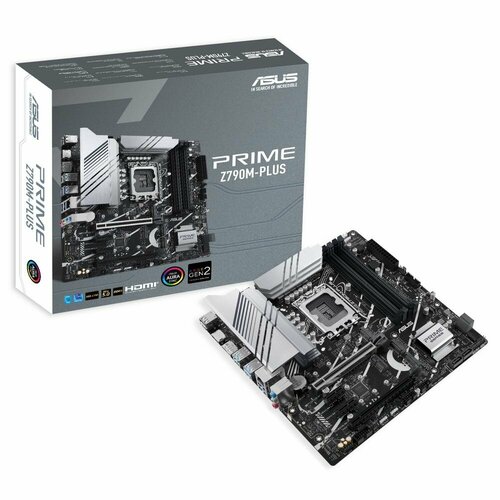 Материнская плата ASUS PRIME Z790M-PLUS LGA1700 Intel Z790 Micro ATX 90MB1E70-M0EAY0 5209000₽