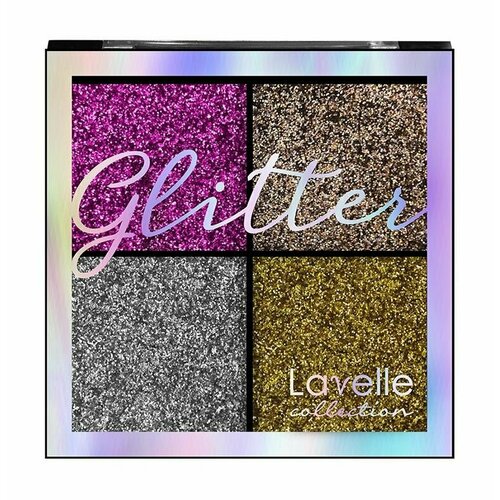 Тени для век 2 северное сияние Lavelle Collection Glitter Palette lavelle тени для век glitter 02 северное сияние