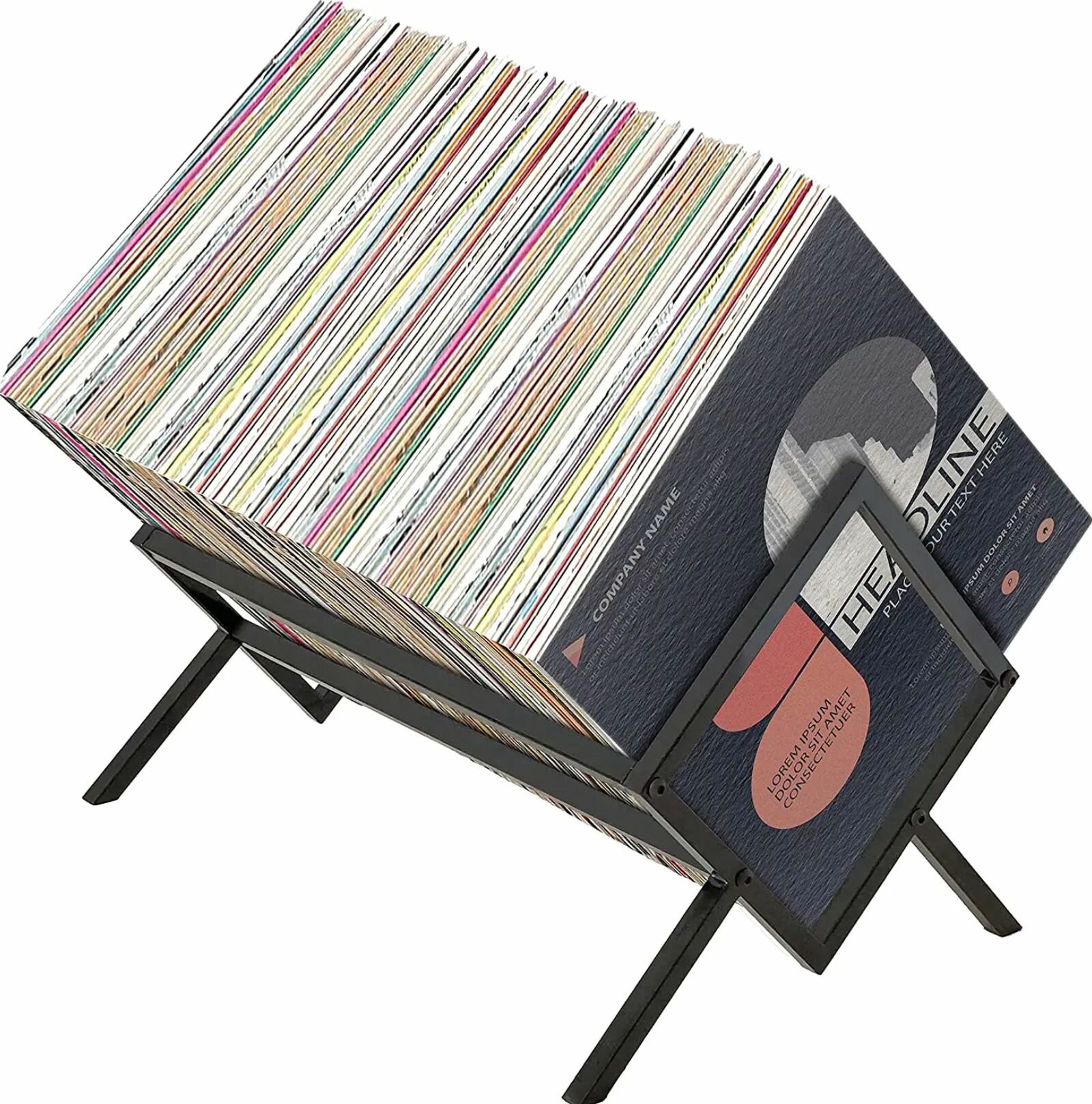 Подставка для виниловых пластинок стойка для виниловых пластинок LP разборная